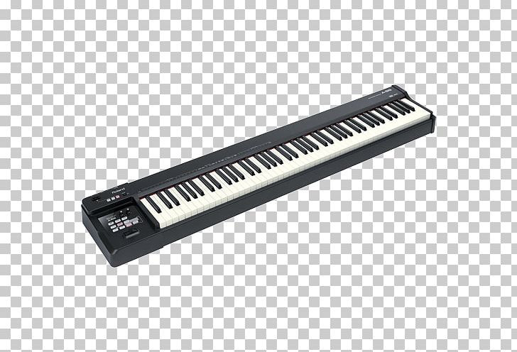 MIDI Keyboard MIDI Controllers Musical Keyboard Electronic Keyboard Roland Corporation PNG, Clipart, Action, Controller, Digital Piano, Electronic Device, Electronics Free PNG Download