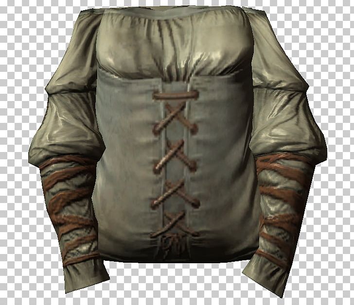 Leather Jacket Clothing The Elder Scrolls V: Skyrim Tunic Wiki PNG, Clipart, Camouflage, Chef, Clothing, Der Feinschmecker, Disguise Free PNG Download