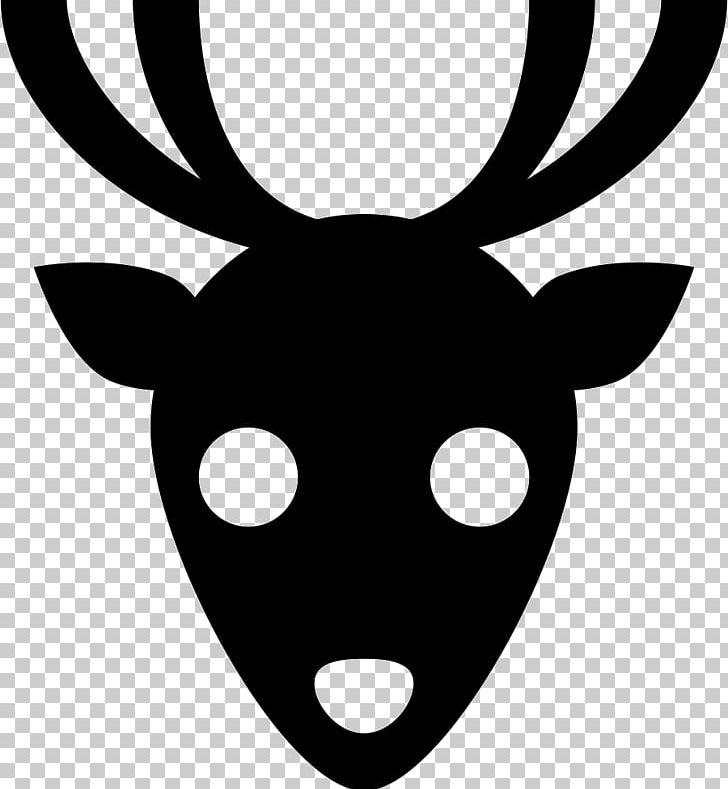 Reindeer Computer Icons PNG, Clipart, Antler, Black And White, Cartoon, Computer Icons, Deer Free PNG Download