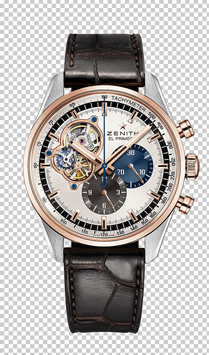 Zenith Chronograph Automatic Watch Strap PNG, Clipart, Accessories, Annual Calendar, Automatic Watch, Brand, Chronograph Free PNG Download