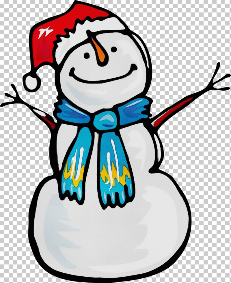 Snowman PNG, Clipart, Cartoon, Line Art, Paint, Smile, Snowman Free PNG Download