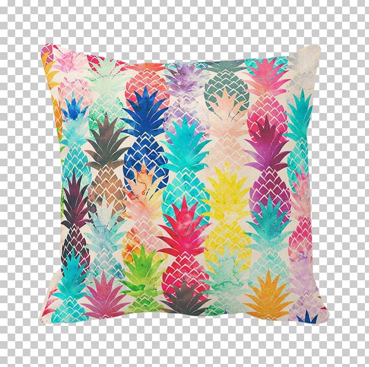 Hawaiian Pineapple Pattern Tropical Watercolor Watercolor Painting Hawaiian Pineapple Pattern Tropical Watercolor Design PNG, Clipart, Art, Blanket, Cushion, Drawing, Dye Free PNG Download