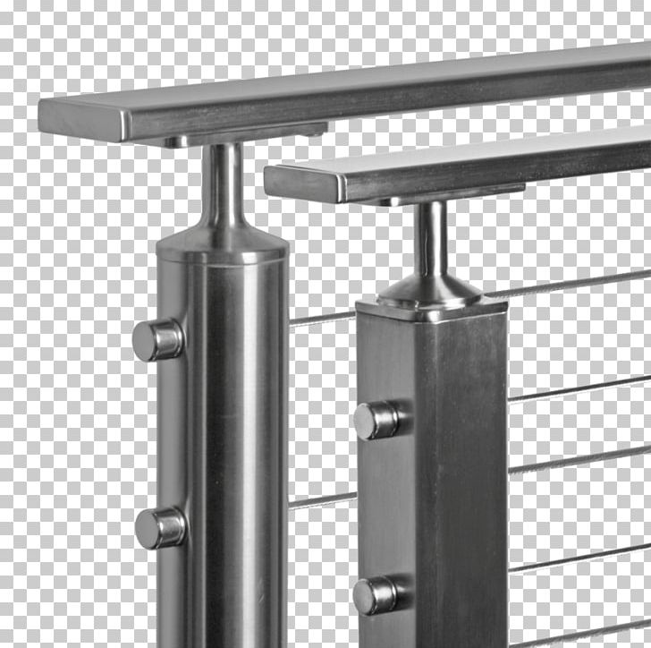 Stainless Steel Handrail Baluster Guard Rail PNG, Clipart, American Iron And Steel Institute, Angle, Astm International, Baluster, Brushed Metal Free PNG Download