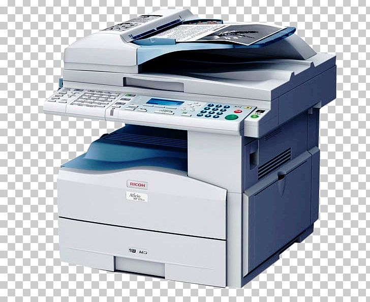 Photocopier Ricoh Multi-function Printer Scanner PNG, Clipart, Dots Per Inch, Duplex Printing, Electronics, Fax, Image Scanner Free PNG Download