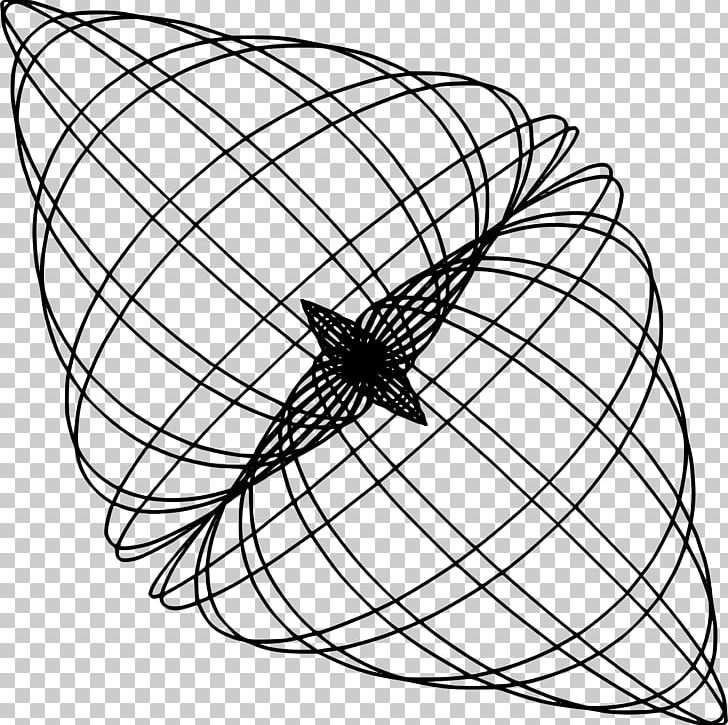 Spirograph Line Art PNG, Clipart, Area, Bicycle Wheel, Black And White, Circle, Computer Icons Free PNG Download