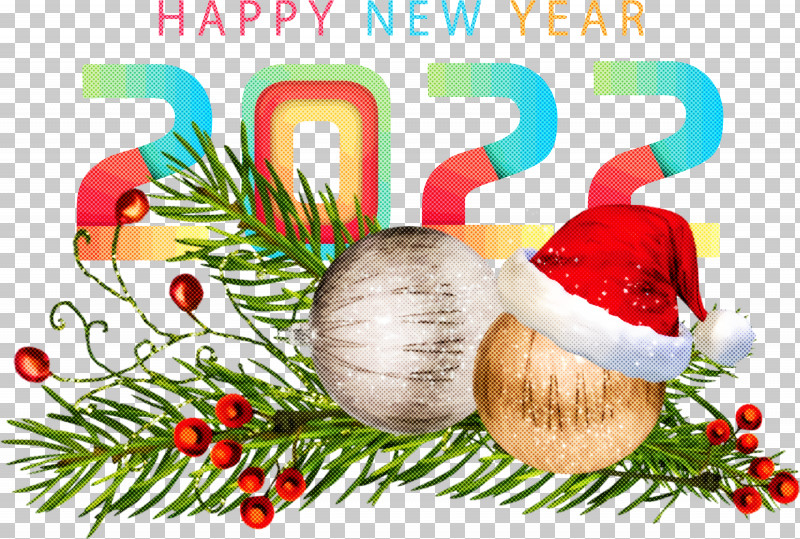 Happy 2022 New Year 2022 New Year 2022 PNG, Clipart, Bauble, Christmas Day, Christmas Decoration, Christmas Gift, Christmas Tree Free PNG Download