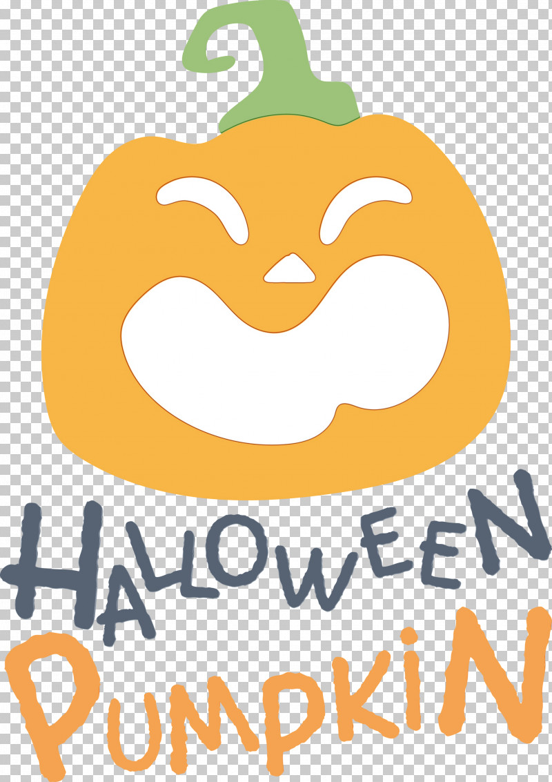 Logo Cartoon Yellow Line Happiness PNG, Clipart, Cartoon, Fruit, Geometry, Halloween Pumpkin, Happiness Free PNG Download