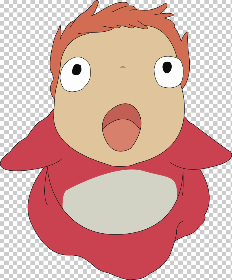 Studio Ghibli - Cute Red Fish Character PNG, Clipart, Animated, Cartoon ...