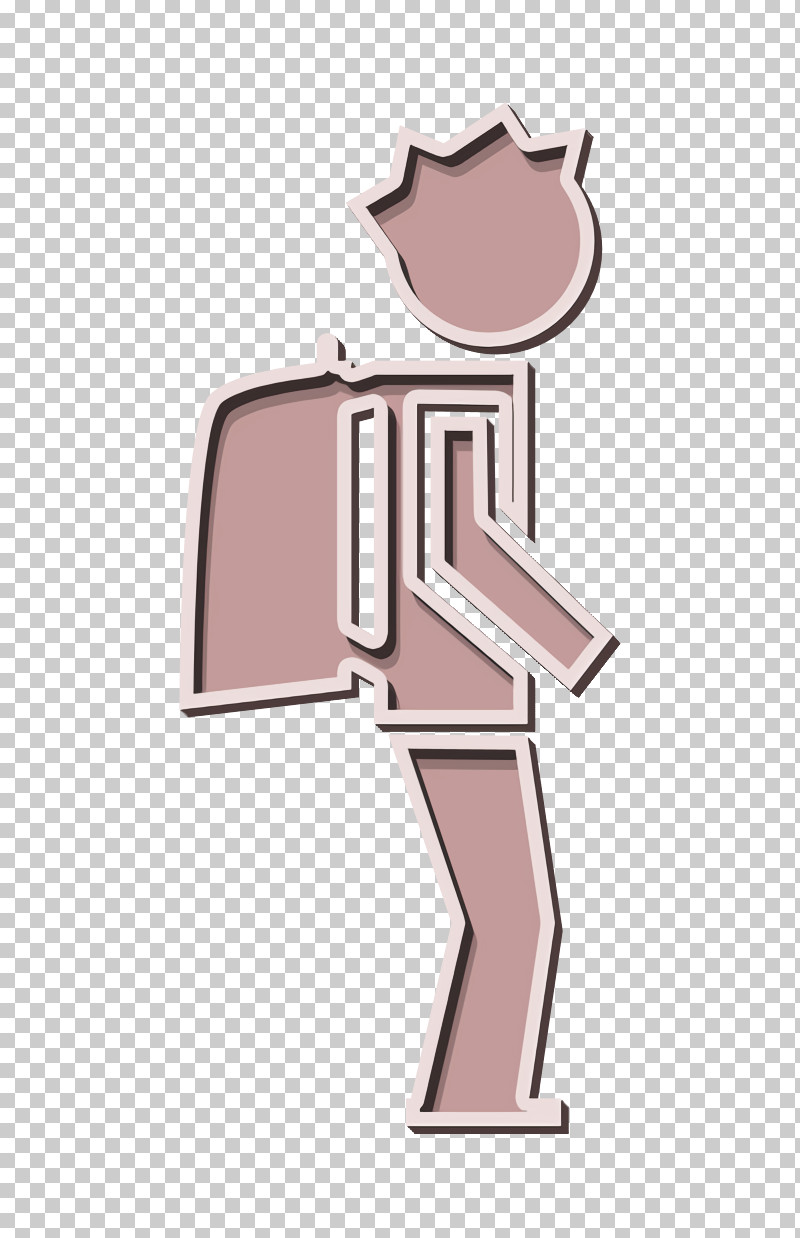 People Icon Student Icon Student With Backpack From Side View Icon PNG, Clipart, Academic 1 Icon, Biology, Human Biology, Human Skeleton, Joint Free PNG Download