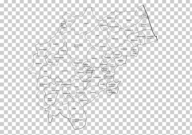 Province Of Macerata White Line Art PNG, Clipart, Admin, Angle, Area, Art, Black And White Free PNG Download
