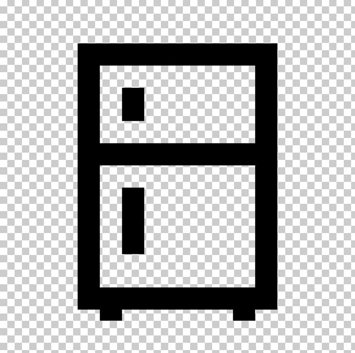 Refrigerator Computer Icons Home Appliance Freezers PNG, Clipart, Air Conditioning, Angle, Area, Black, Black And White Free PNG Download