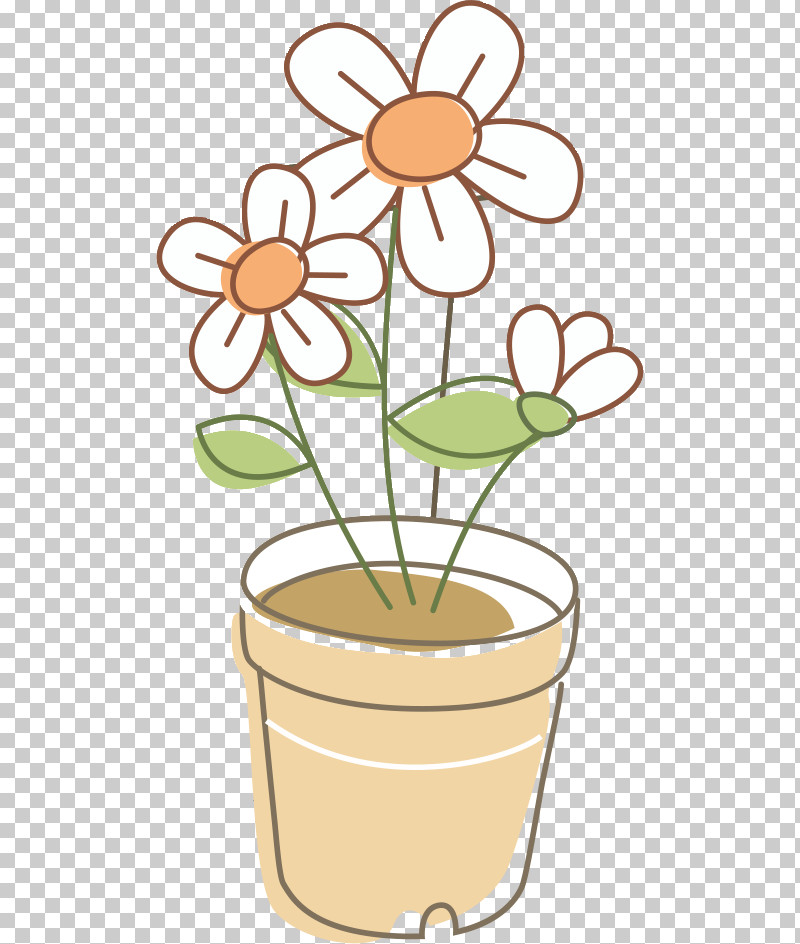 Flower Floral Vase PNG, Clipart, Chamomile, Cut Flowers, Floral, Flower, Flowerpot Free PNG Download