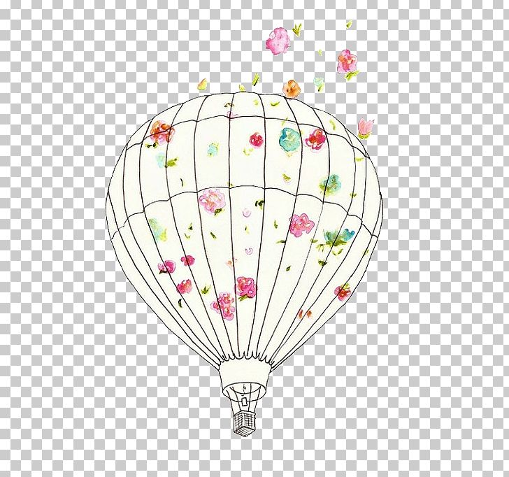 Hot Air Balloon Drawing Illustration PNG, Clipart, Air, Air Balloon, Art, Balloon, Balloon Border Free PNG Download