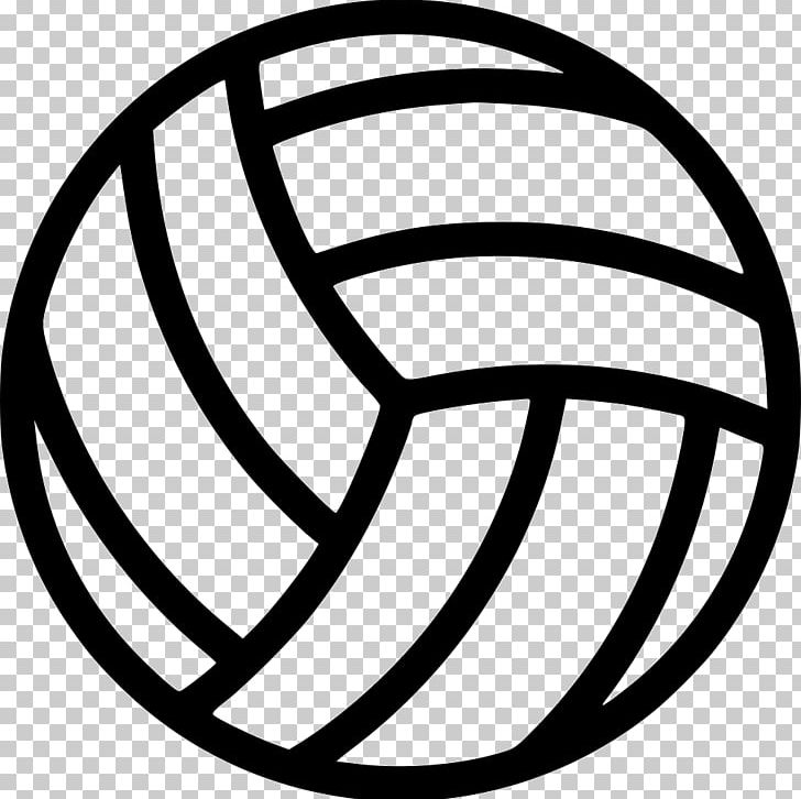 Volleyball Computer Icons Sport PNG, Clipart, Angle, Ball, Ball Game, Beach Volleyball, Black And White Free PNG Download