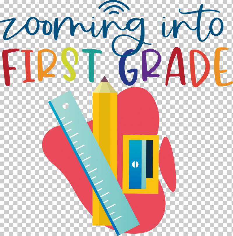 Back To School First Grade PNG, Clipart, Back To School, First Grade, Geometry, Line, Logo Free PNG Download