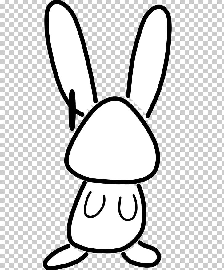 European Rabbit Easter Bunny White Rabbit Hare Domestic Rabbit PNG, Clipart, Animals, Area, Black, Black And White, Coloring Book Free PNG Download
