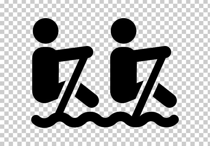 Rowing Canoe Computer Icons Sport PNG, Clipart, Area, Black And White, Brand, Canoe, Canoeing Free PNG Download