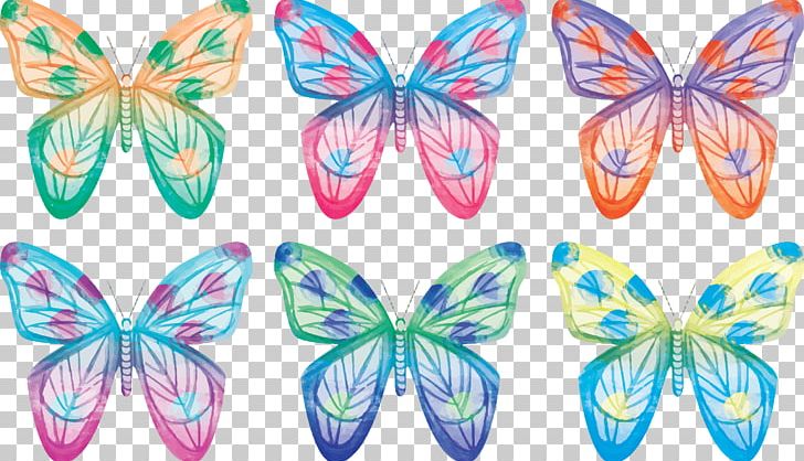 Butterfly Painting Illustration PNG, Clipart, Animal, Antenna, Blue, Butterflies And Moths, Butterfly Vector Free PNG Download