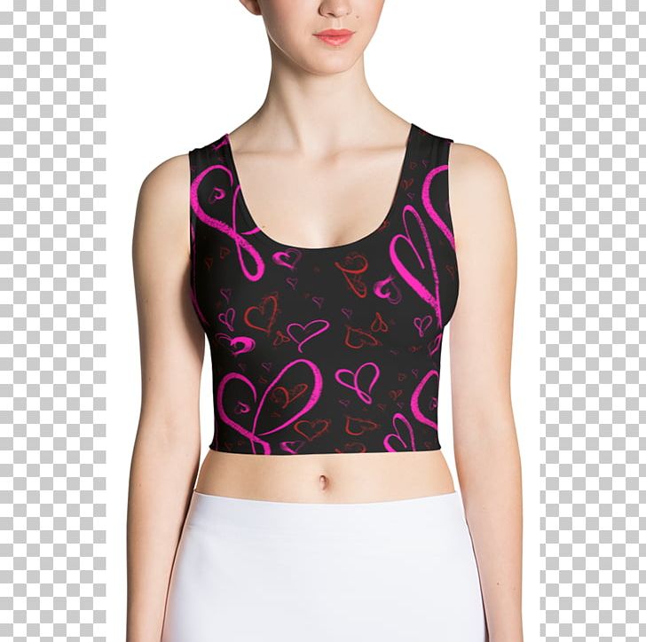 Crop Top Clothing All Over Print Fashion PNG, Clipart, Active Undergarment, All Over Print, Crop, Crop Top, Fashion Free PNG Download