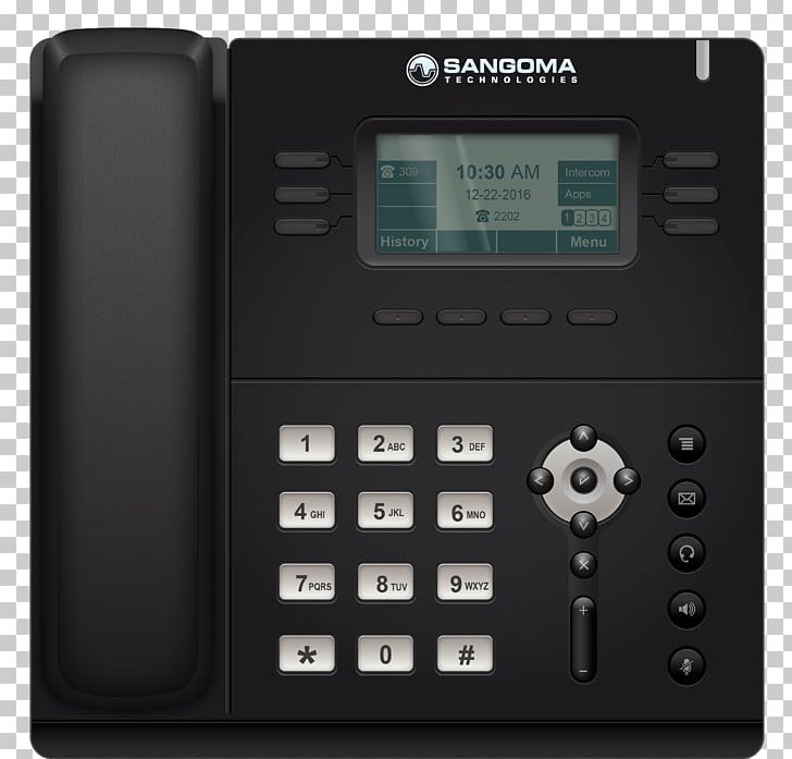 VoIP Phone Sangoma Technologies Corporation Asterisk Telephone Voice Over IP PNG, Clipart, Adapter, Asterisk, Business Telephone System, Cor, Cord Free PNG Download