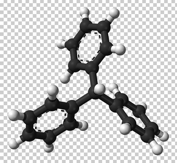Triphenylmethane Chemistry Chemical Formula Molecule Chemical Element PNG, Clipart, Azide, Black And White, Body Jewelry, Carbon, Chemical Compound Free PNG Download