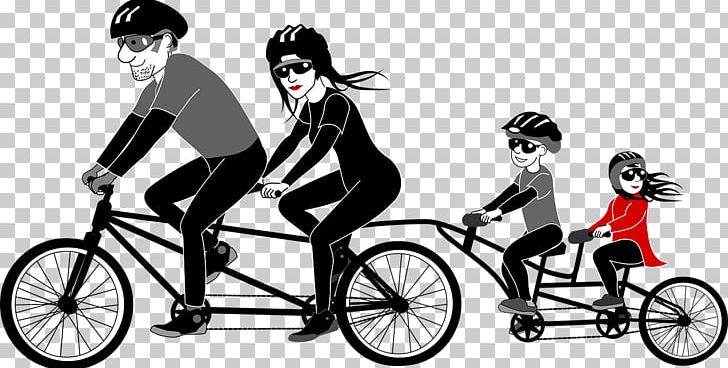 Tandem Bicycle Family Cycling PNG, Clipart, Bicycle, Bicycle Accessory, Bicycle Frame, Bicycle Part, Bicycles Free PNG Download