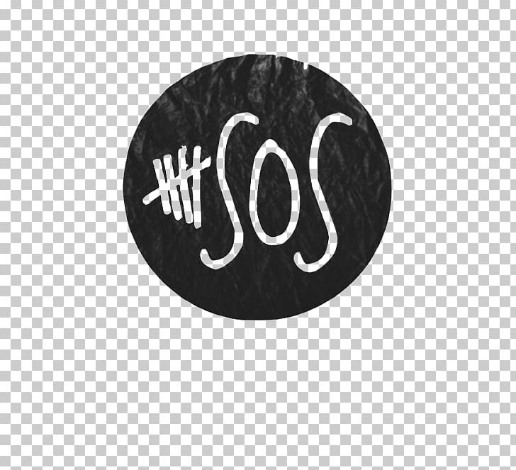 5 Seconds Of Summer Logo Gfycat Decal PNG, Clipart, 5 Seconds Of Summer, Amnesia, Ashton Irwin, Black, Black And White Free PNG Download
