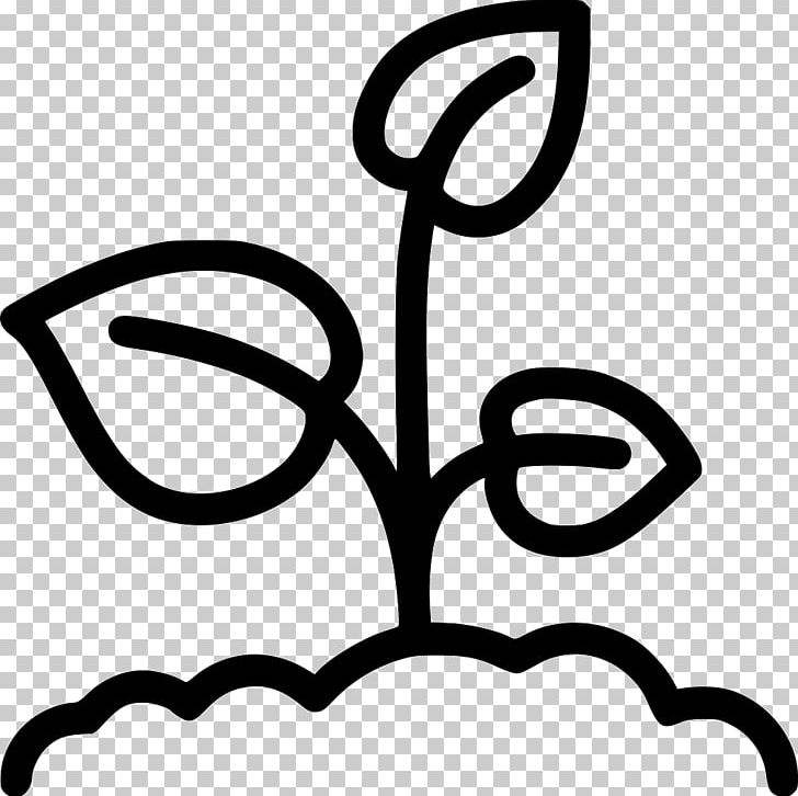 Computer Icons Plant PNG, Clipart, Area, Artwork, Basil, Black, Black And White Free PNG Download