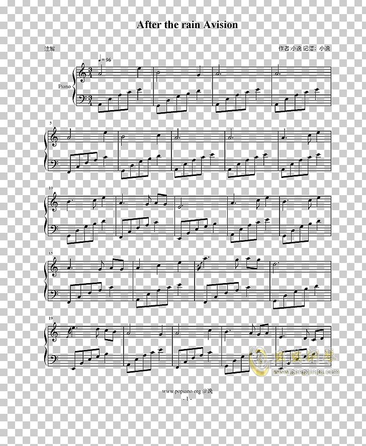 River Flows In You Sheet Music Piano Png Clipart Angle Area Black And White Diagram Document