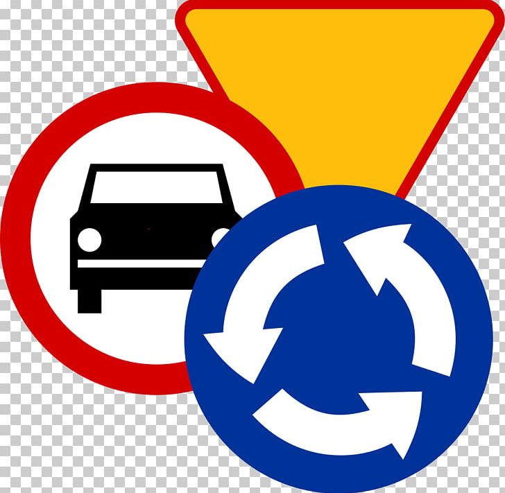 Roundabout Mandatory Sign Traffic Sign Intersection PNG, Clipart,  Free PNG Download