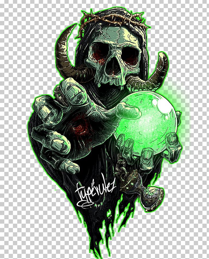 Skull Diablo III: Reaper Of Souls T-shirt Art PNG, Clipart, Art, Behance, Bluza, Bone, Crystal Ball Free PNG Download