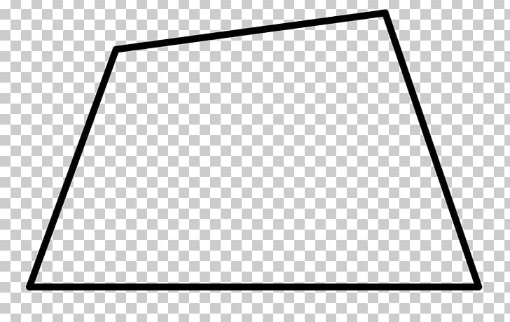Quadrilateral Isosceles Trapezoid Parallelogram PNG, Clipart, Angle, Area, Black, Black And White, Formula Free PNG Download