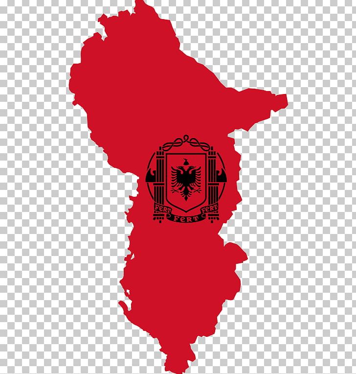 Albania flag art -  Italia