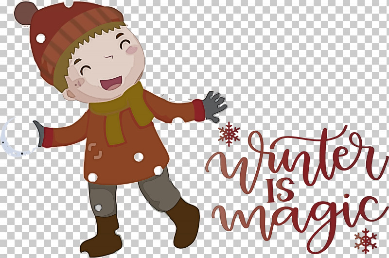 Winter Is Magic Hello Winter Winter PNG, Clipart, Cartoon, Christmas Day, Happiness, Hello Winter, Human Free PNG Download