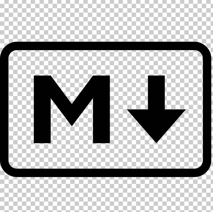 Markdown Computer Icons Sublime Text PNG, Clipart, Angle, Area, Black, Black And White, Brand Free PNG Download