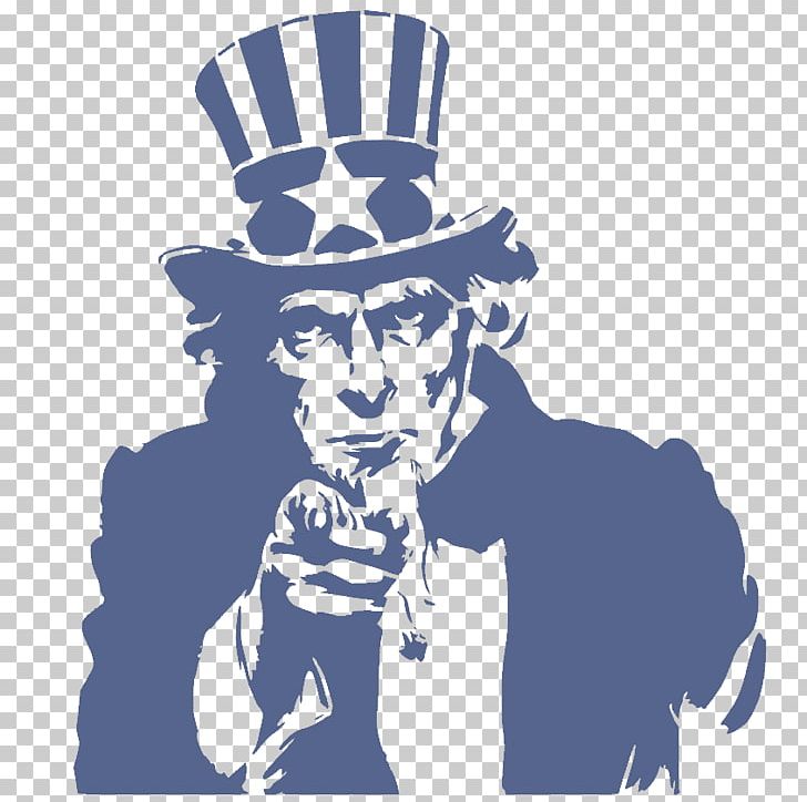 Uncle Sam Stencil Art United States PNG, Clipart, Art, Black And White, Drawing, Fictional Character, Headgear Free PNG Download