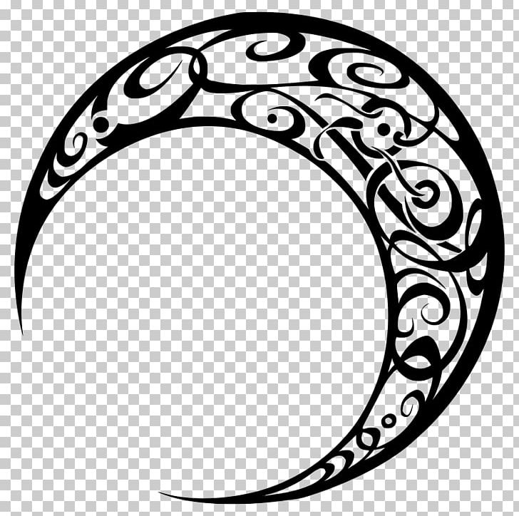 Moon Art Tribe Drawing PNG, Clipart, Area, Art, Artwork, Black, Black And White Free PNG Download