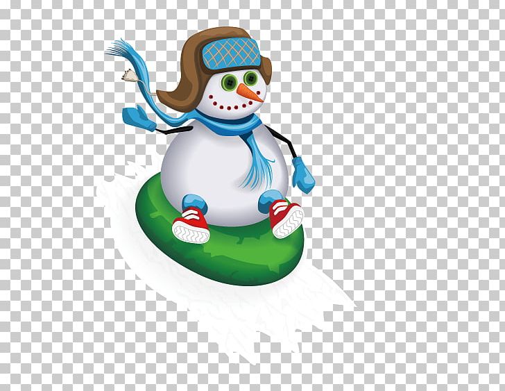 funny snowman clipart