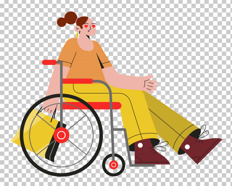 Sitting On Wheelchair Wheelchair Sitting PNG, Clipart, Cartoon, Sitting, Wheelchair Free PNG Download
