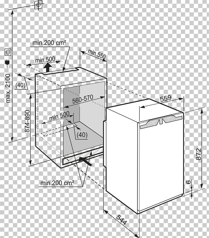 Liebherr Group Freezers Liebherr Built In Freezer Refrigerator PNG, Clipart, Angle, Apparaat, Autodefrost, Diagram, Drawing Free PNG Download