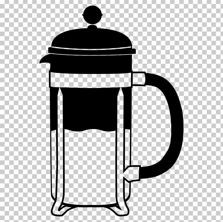 Coffee French Presses Espresso Caffè Mocha Mug PNG, Clipart, Bar, Black And White, Caffe Mocha, Chemex Coffeemaker, Coffee Free PNG Download