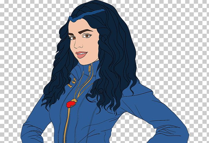 Descendants Evie Mal YouTube PNG, Clipart, Black Hair, Blue, Brown Hair, Cartoon, Character Free PNG Download