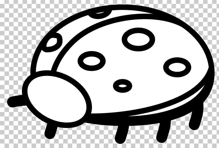 Ladybird Beetle Outline PNG, Clipart, Animal, Animals, Beetle, Black And White, Circle Free PNG Download