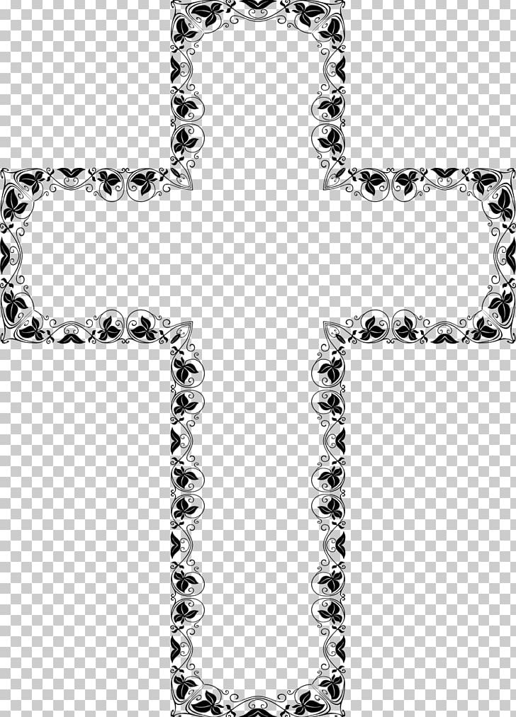 Cross PNG, Clipart, Black, Body Jewelry, Chain, Christian Cross, Church Free PNG Download