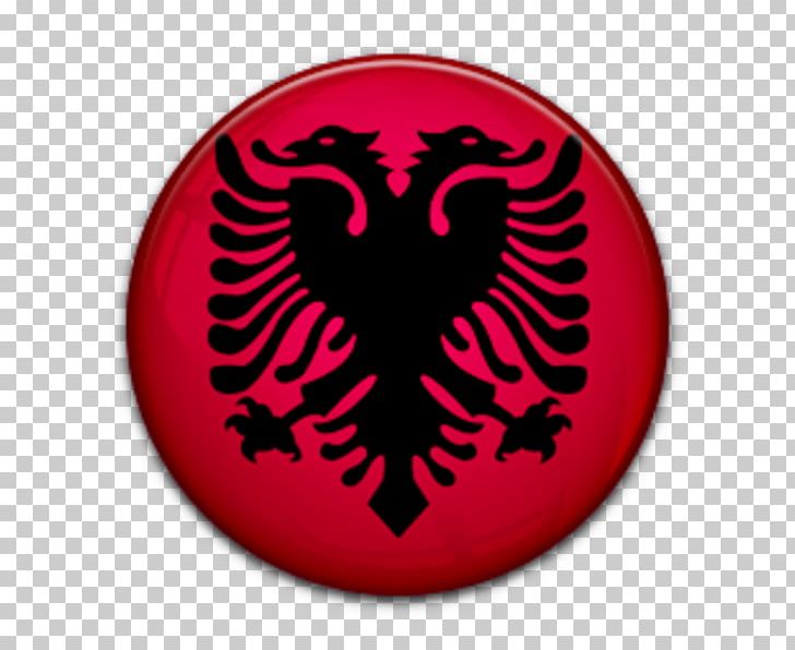 Flag Of Albania Albanian Double-headed Eagle PNG, Clipart, Alban, Albania, Albanians, Badge, Circle Free PNG Download