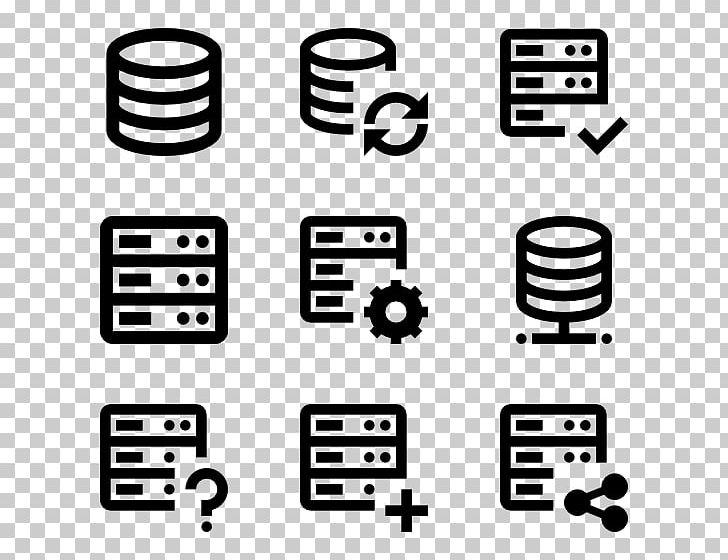 Computer Icons Computer Servers Encapsulated PostScript PNG, Clipart, Angle, Area, Auto Part, Black, Black And White Free PNG Download
