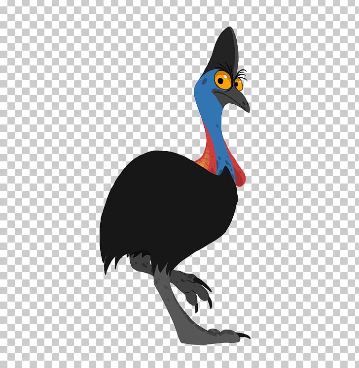 Bird Drawing Southern Cassowary PNG, Clipart, Animated Film, Beak, Bird, Cartoon, Cassowary Free PNG Download