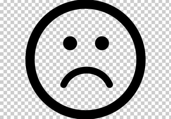Smiley Sadness Desktop PNG, Clipart, Area, Black And White, Circle, Computer Icons, Crying Free PNG Download