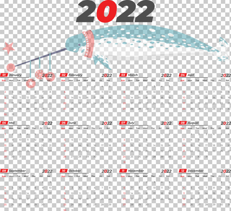 2022 Yearly Calendar Printable 2022 Yearly Calendar Template PNG, Clipart, Line, Template Free PNG Download