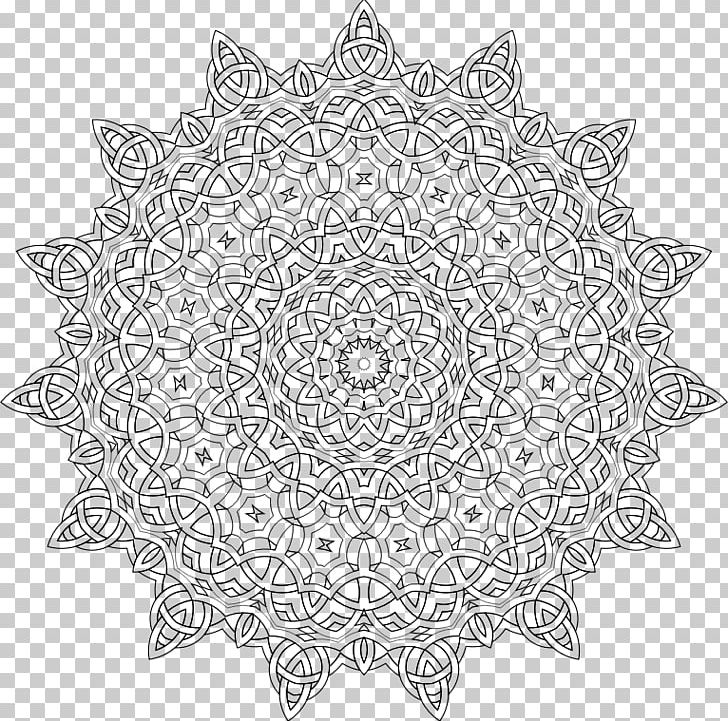 Drawing PNG, Clipart, Area, Black And White, Circle, Color, Doily Free PNG Download